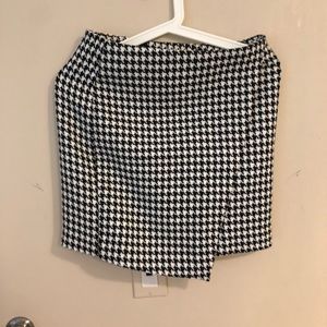 H&M plaid mini skirt